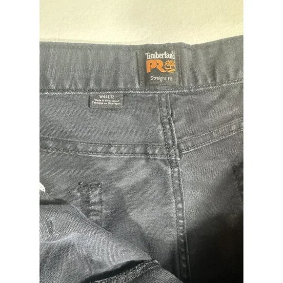 Timberland Pro A1VA9 - 8 series Flex Canvas Work Pant, Jet Black Size 44X32 - Picture 5 of 5
